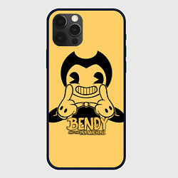 Чехол для iPhone 12 Pro Max Bendy And The Ink Machine, цвет: 3D-черный