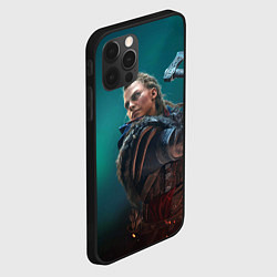 Чехол для iPhone 12 Pro Max ASSASSINS CREED VALHALLA, цвет: 3D-черный — фото 2