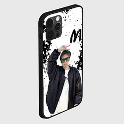 Чехол для iPhone 12 Pro Max СЛАВА МАРЛОУ, цвет: 3D-черный — фото 2