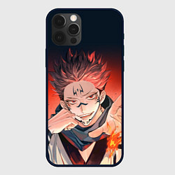 Чехол для iPhone 12 Pro Max Магическая битва, цвет: 3D-черный