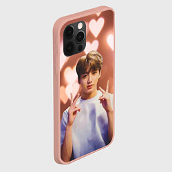 Чехол для iPhone 12 Pro Max JUNGKOOK BTS, цвет: 3D-светло-розовый — фото 2