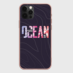 Чехол для iPhone 12 Pro Max Сёрфинг, цвет: 3D-светло-розовый