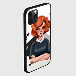 Чехол для iPhone 12 Pro Max Ход Королевы, цвет: 3D-черный — фото 2
