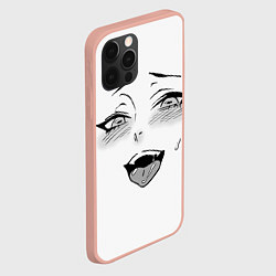 Чехол для iPhone 12 Pro Max Ахегао, цвет: 3D-светло-розовый — фото 2