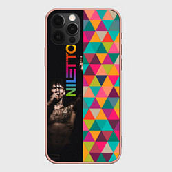 Чехол для iPhone 12 Pro Max NILETTO, цвет: 3D-светло-розовый