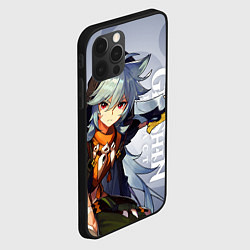 Чехол для iPhone 12 Pro Max GENSHIN IMPACT, РЭЙЗОР, цвет: 3D-черный — фото 2