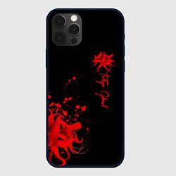 Чехол для iPhone 12 Pro Max Tokyo Ghoul, цвет: 3D-черный