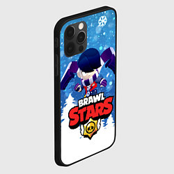 Чехол для iPhone 12 Pro Max Brawl Stars Эдгар, цвет: 3D-черный — фото 2