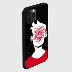 Чехол для iPhone 12 Pro Max Парень, цвет: 3D-черный — фото 2