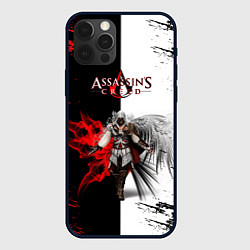 Чехол для iPhone 12 Pro Max ASSASSINS CREED, цвет: 3D-черный