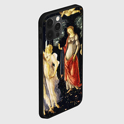 Чехол для iPhone 12 Pro Max Весна боттичелли, цвет: 3D-черный — фото 2