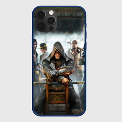 Чехол для iPhone 12 Pro Max Assassin’s Creed Syndicate, цвет: 3D-тёмно-синий