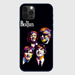 Чехол для iPhone 12 Pro Max The Beatles, цвет: 3D-черный