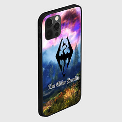 Чехол для iPhone 12 Pro Max The Elder Scrolls, цвет: 3D-черный — фото 2