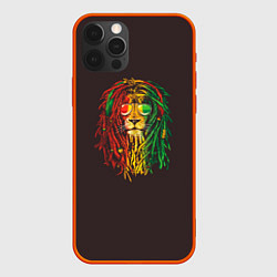 Чехол для iPhone 12 Pro Max Bob lion, цвет: 3D-красный