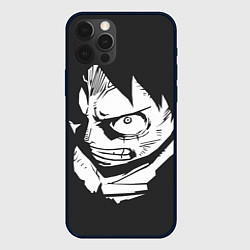 Чехол для iPhone 12 Pro Max One piece, цвет: 3D-черный