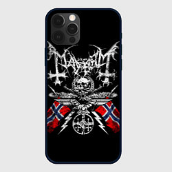 Чехол для iPhone 12 Pro Max MAYHEM, цвет: 3D-черный