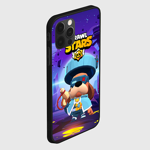 Чехол iPhone 12 Pro Max Генерал Гавс brawl stars / 3D-Черный – фото 2