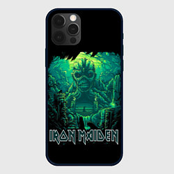 Чехол для iPhone 12 Pro Max IRON MAIDEN, цвет: 3D-черный