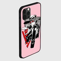 Чехол для iPhone 12 Pro Max Hellsing Хеллсинг, цвет: 3D-черный — фото 2