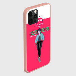 Чехол для iPhone 12 Pro Max Призрак в доспехах, цвет: 3D-светло-розовый — фото 2