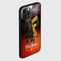Чехол для iPhone 12 Pro Max Little Nightmares 2, цвет: 3D-черный — фото 2