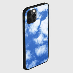 Чехол для iPhone 12 Pro Max ОБЛАКА, цвет: 3D-черный — фото 2