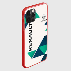 Чехол для iPhone 12 Pro Max Renault, цвет: 3D-красный — фото 2