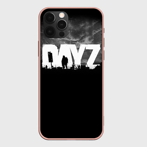 Чехол iPhone 12 Pro Max DAYZ ДЕЙЗИ / 3D-Светло-розовый – фото 1