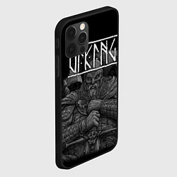 Чехол для iPhone 12 Pro Max Viking, цвет: 3D-черный — фото 2