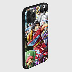 Чехол для iPhone 12 Pro Max ONE PIECE ВАН ПИС, цвет: 3D-черный — фото 2