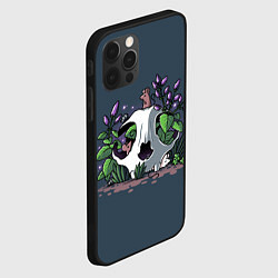 Чехол для iPhone 12 Pro Max Мыши в черепе, цвет: 3D-черный — фото 2