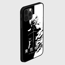 Чехол для iPhone 12 Pro Max Токийский гуль черно белый Кен, цвет: 3D-черный — фото 2
