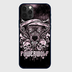 Чехол для iPhone 12 Pro Max Powerwolf, цвет: 3D-черный