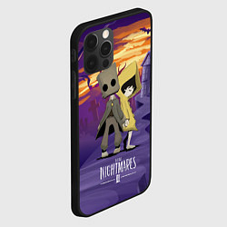 Чехол для iPhone 12 Pro Max Little Nightmares 2, цвет: 3D-черный — фото 2