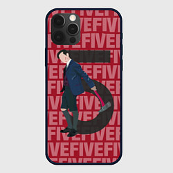 Чехол для iPhone 12 Pro Max FIVE FIVE FIVE, цвет: 3D-черный
