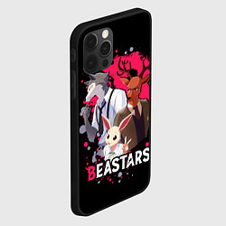 Чехол для iPhone 12 Pro Max BEASTARS Легоши, Луи и Хару, цвет: 3D-черный — фото 2