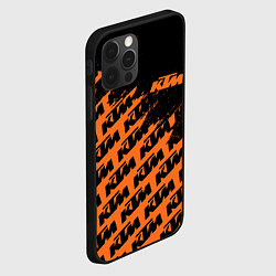 Чехол для iPhone 12 Pro Max KTM КТМ, цвет: 3D-черный — фото 2