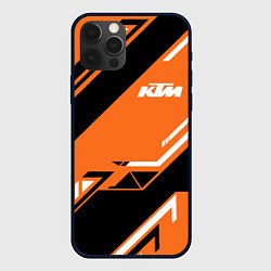 Чехол для iPhone 12 Pro Max KTM КТМ SPORT, цвет: 3D-черный