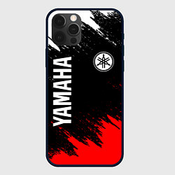 Чехол для iPhone 12 Pro Max YAMAHA ЯМАХА, цвет: 3D-черный