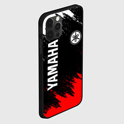 Чехол для iPhone 12 Pro Max YAMAHA ЯМАХА, цвет: 3D-черный — фото 2