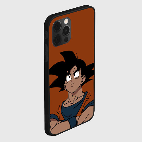 Чехол iPhone 12 Pro Max DRAGON BALL ДРАГОН БОЛЛ / 3D-Черный – фото 2