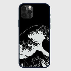 Чехол для iPhone 12 Pro Max Волна Канагава, цвет: 3D-черный
