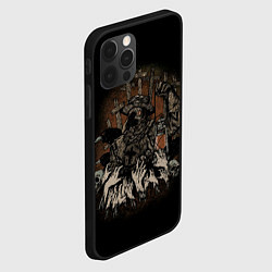 Чехол для iPhone 12 Pro Max Doctor Plague Black Death, цвет: 3D-черный — фото 2