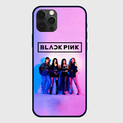 Чехол для iPhone 12 Pro Max BLACKPINK, цвет: 3D-черный