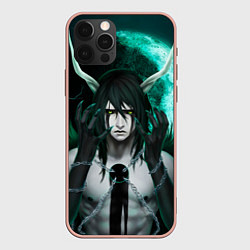 Чехол для iPhone 12 Pro Max Ulquiorra Schiffer Bleach, цвет: 3D-светло-розовый