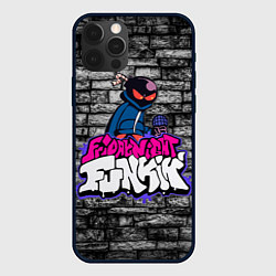 Чехол для iPhone 12 Pro Max Friday Night Funkin Bomb man B, цвет: 3D-черный