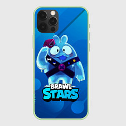 Чехол для iPhone 12 Pro Max Сквик Squeak Brawl Stars, цвет: 3D-салатовый