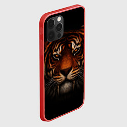 Чехол для iPhone 12 Pro Max TIGER, цвет: 3D-красный — фото 2