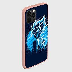 Чехол для iPhone 12 Pro Max Dragon Ball Z Art, цвет: 3D-светло-розовый — фото 2